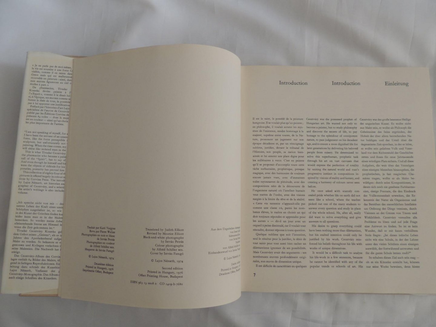 NÉMETH, LAJOS (INTRODUCTION, SECTION OF PAINTINGS AND TEXT)  nemeth nemet -     Tivadar Csontváry Kosztka - maurice elliott - irene kolbe / istvan petras - Csontvary Kosztka Tivadar