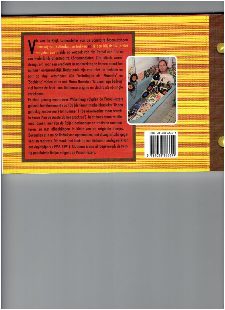  - Vic van de Reijt's Top-100 van Nederlandstalige singles + CD / druk 1