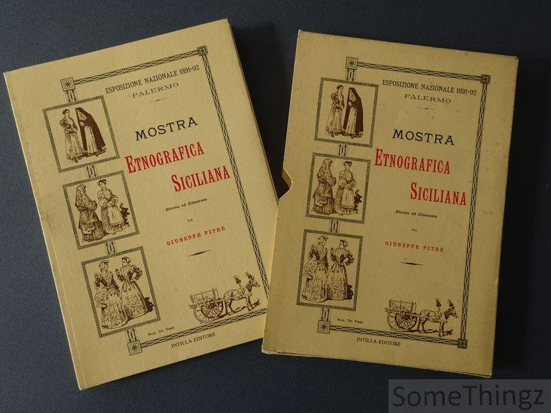 Giuseppe Pitré. - Catalogo illustrato della Mostra Etnografica Siciliana Esposizione nazionale 1891-92 Palermo.