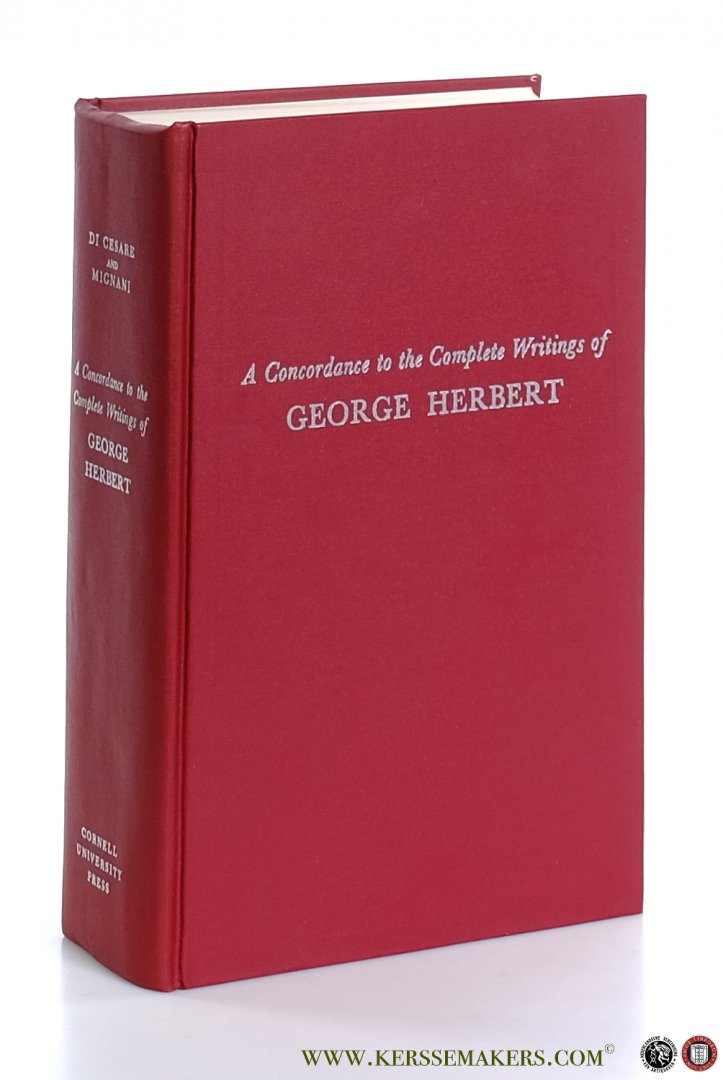Di Cesare, Mario A. / Mignani, Rigo (editors). - Concordance to the complete writings of George Herbert.