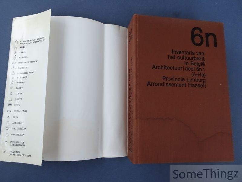 N/A. - 6n1 (A-Ha). Provincie Limburg. Arrondissement Hasselt. Bouwen door de eeuwen heen in Vlaanderen. Inventaris van het cultuurbezit in België.