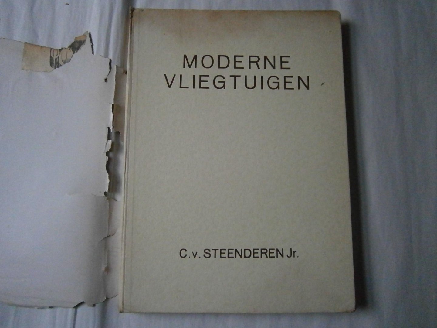 Steenderen C. van - Moderne vliegtuigen