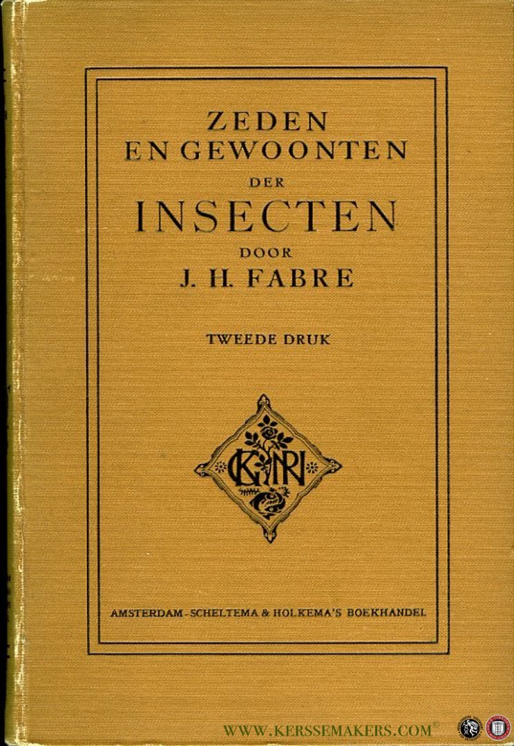 FABRE, J.H. - Zeden en gewoonten der insecten