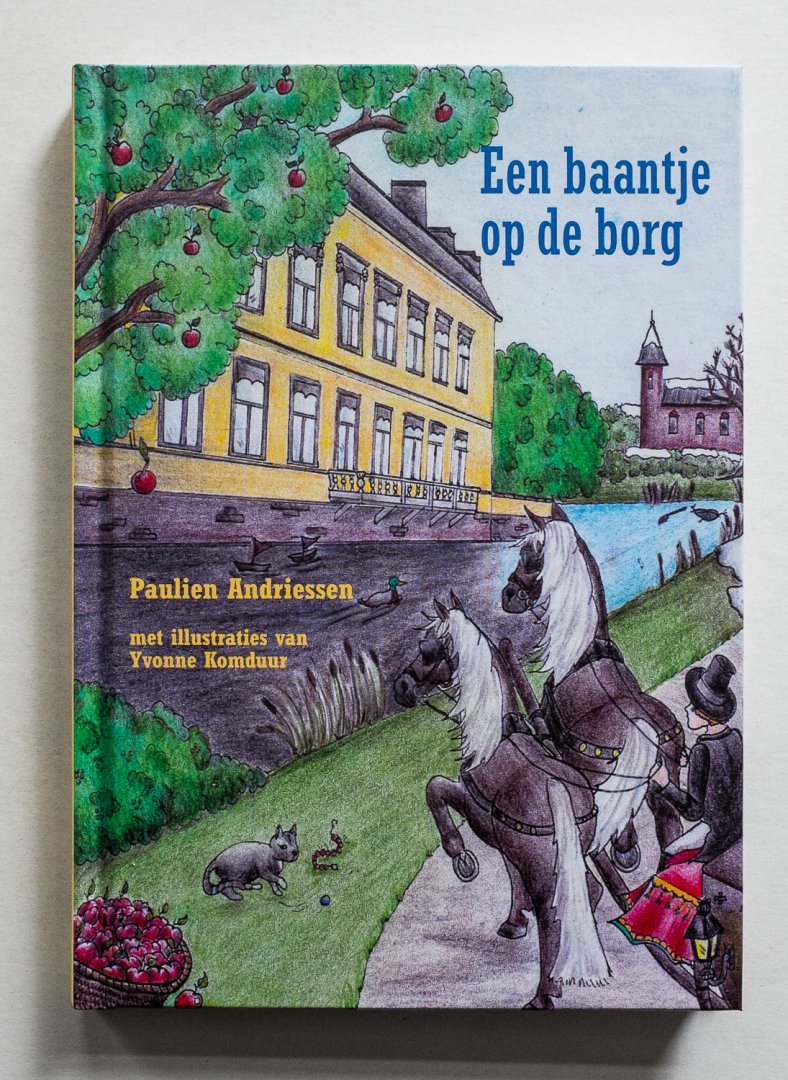 Paulien Andriessen, Yvonne Komduur (ill.) - Een baantje op de borg - vijf eeuwen spanning en romantiek bij een steenrijke familie