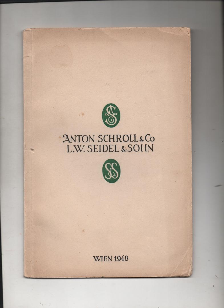  - Anton Schroll & Co., L.W. Seidel & Sohn