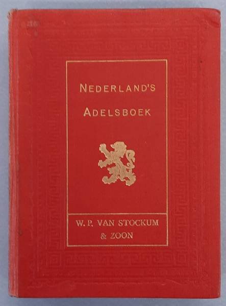 GENEALOGIE. - Nederland's Adelsboek 1921. 19e Jaargang. [ K - Q ].