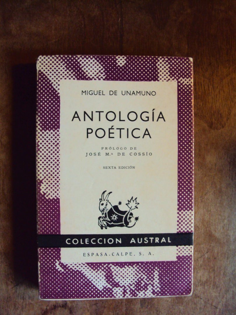 Unamuno, Miguel de - Antología poética