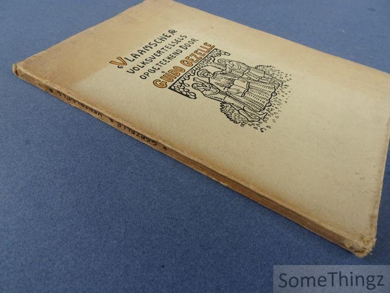 Gezelle, Guido - De Meyer, Maurits (edit.) en Verdickt, G. (ills.) - Vlaamsche volksvertelsels, opgeteekend door Guido Gezelle, voor 't eerst in boekvorm uitgegeven door Maurits De Meyer, met teekeningen van G. Verdickt.