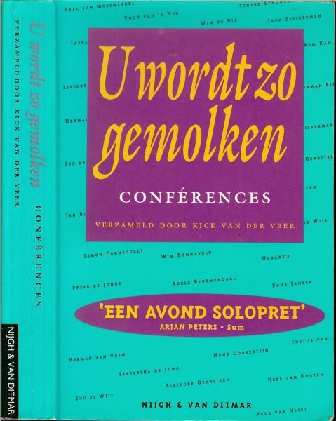 Veer, Kick van der - U wordt zo gemolken