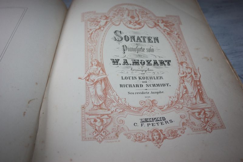 Koehler, Louis en Schmidt, Richard - Sonaten fur Pianoforte solo von W.A. Mozart