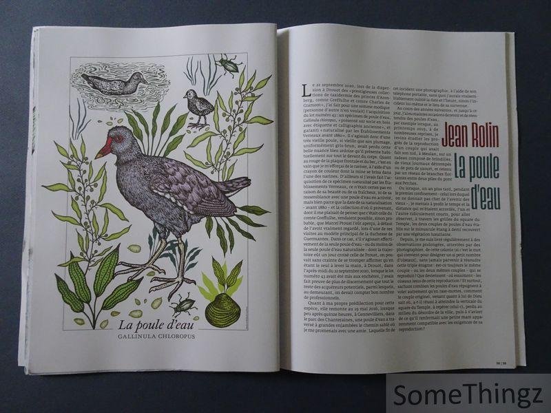 Michaël Cailloux / Marie-Rose Guarniéri. - Plumes. L'oiseau-lyre. Plumes et planches dessinées par Michaël Cailloux.