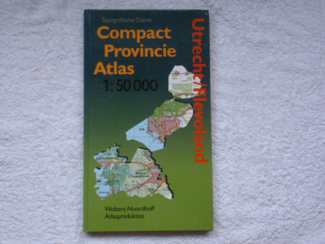 Wolters-Noordhoff Atlasprodukties, Groningen - Compact Provincie Atlas 1:50 000 Utrecht/Flevoland