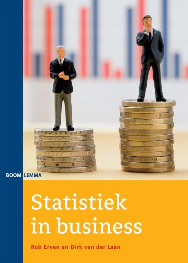 Erven, Rob, Laan, Dirk van der - Statistiek in business
