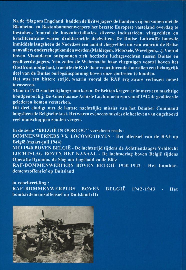De Decker Cynrik & Roba Jean-Louis - Luchtgevechten boven België 1941-1942; De Luftwaffejagers tegen de Britse en Amerikaanse luchtmacht