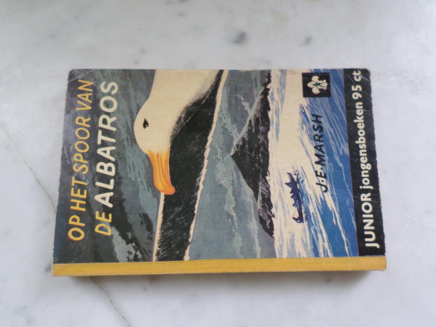 Marsh, J.E. - Op het spoor van de albatros (no. 103 Junior jongensboekenserie)