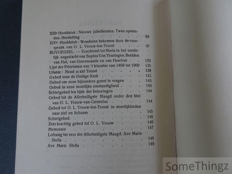 Van der Speeten, S.J.. - O.L.V. Ten Troost te Vilvoorden. Of korte geschiedenis van het klooster en vzn het beeld onder dien naam bekend.