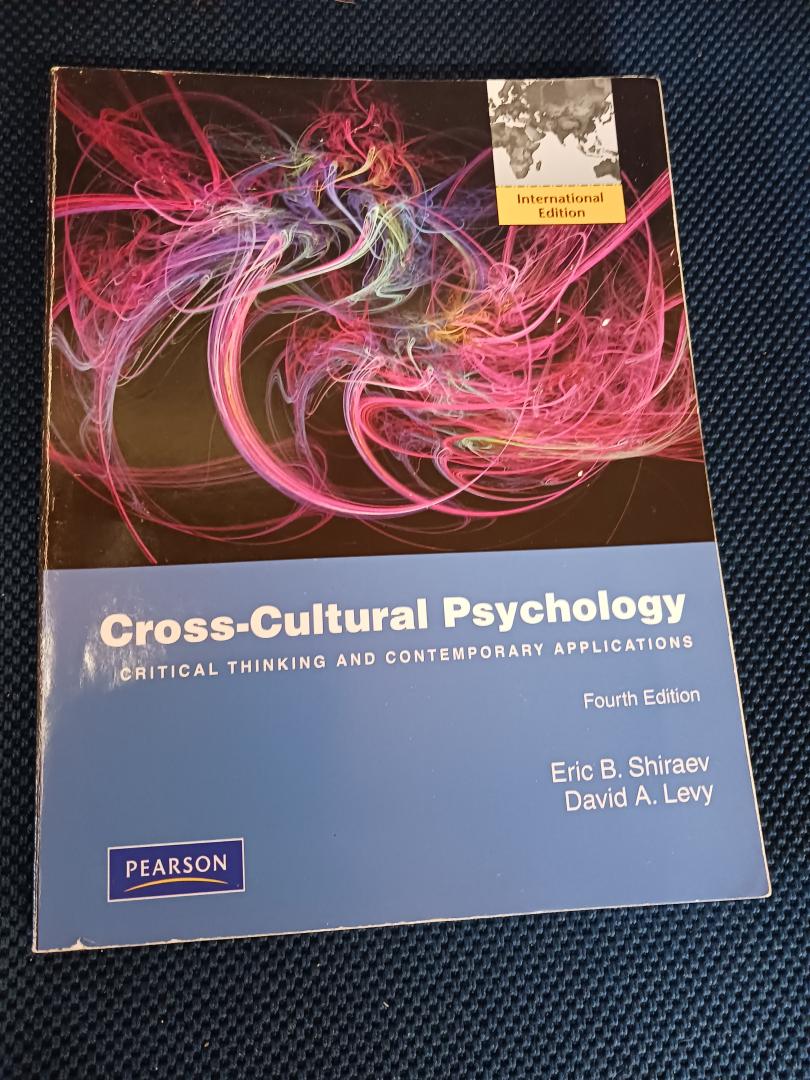 Shiraev, Eric B., Levy, David A. - Cross-Cultural Psychology - Critical Thinking and Contemporary Applications