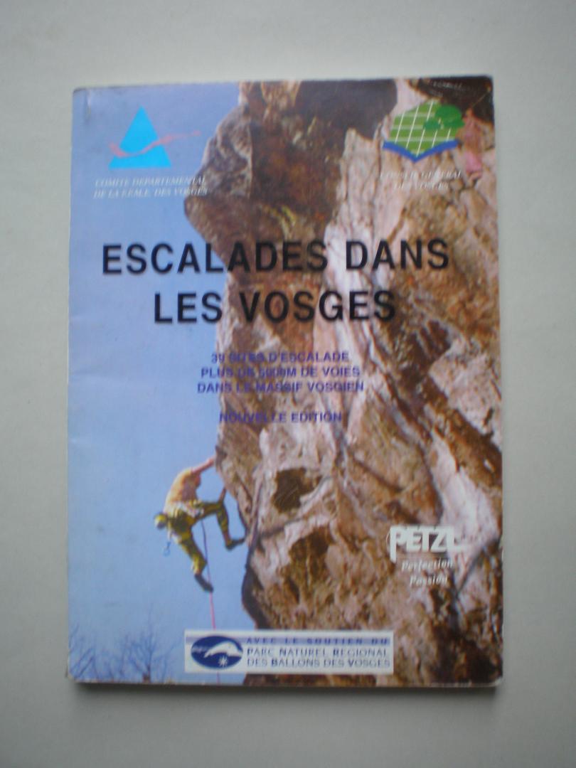 Dissart, Yannick - Escalades dans les Vosges