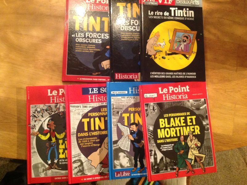 Hergé ,Jacobs,Morris - Kuifje ,Blake en Mortimer,Lucky Luke specials