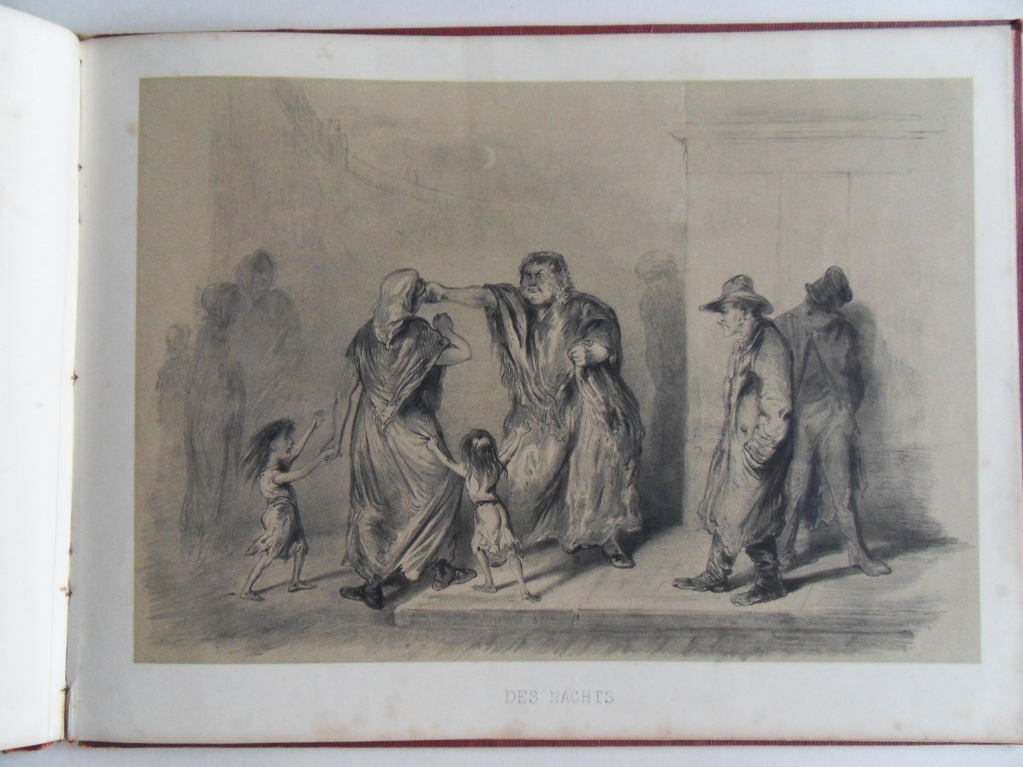 Ver Huell, Alexander Willem Maurits Carel [ 1822 - 1897 ]. - Naar `t Leven : Londen in 1862. [ Met 10 lithografische platen op steen gebracht door C.G.A. Last (1808 - 1876) ].