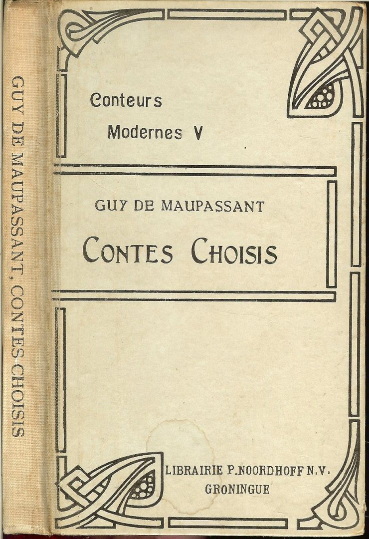 GUY DE MAUPASSANT - CONTES CHOISIS