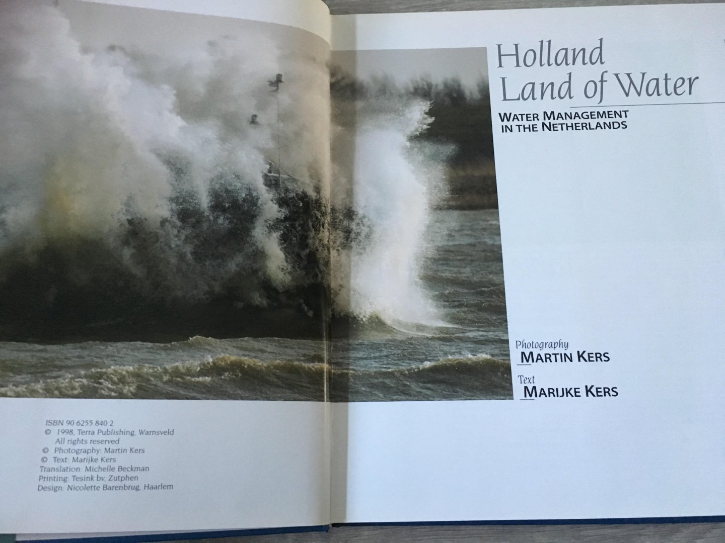 Kers, M. - Holland land of water / water management in the Netherlands