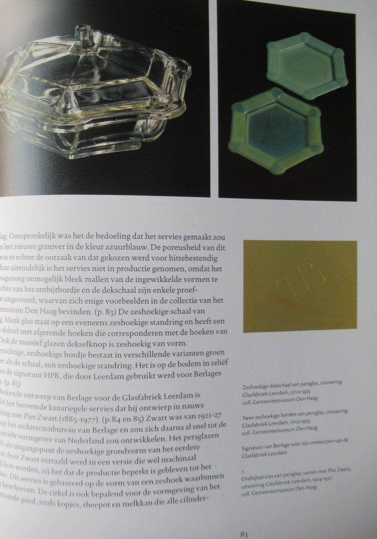 Eliens, Titus M. - H.P. Berlage (1856-1934) / ontwerpen voor het interieur