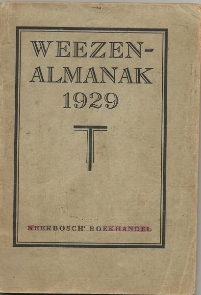 Selms, J.A.van en Gerritsen, A.L. - Weezen almanak 1929.