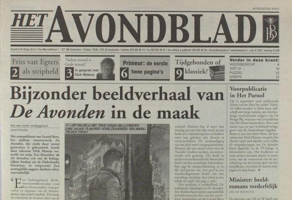 Reve, Gerard - Gerard Reve Genootschap - Het Avondblad.
