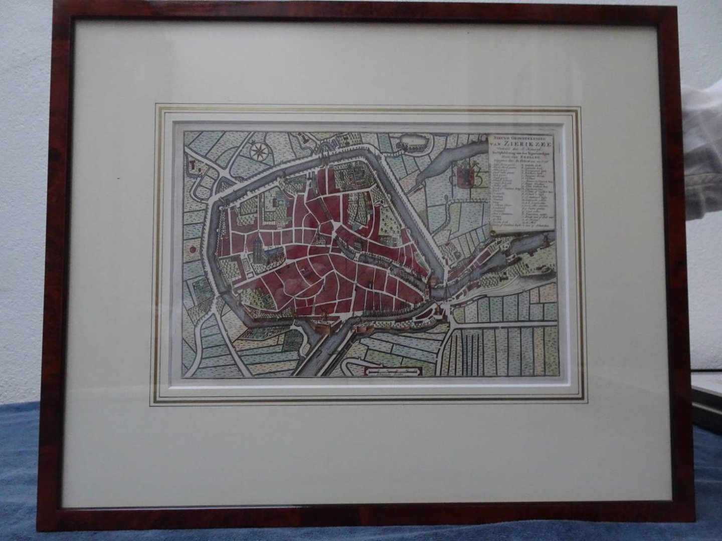 Zierikzee. - Nieuwe Grondtekening van Zierikzee.