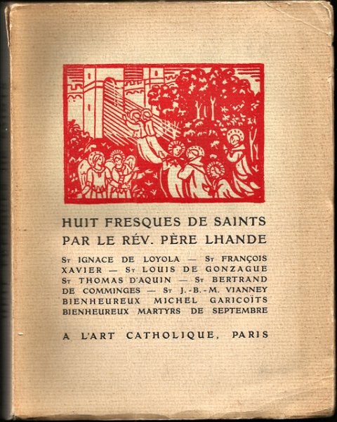 Lhande, Père - Huit fresques de Saints [tekst FA]
