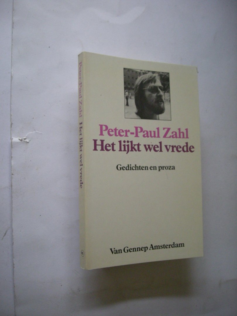 Zahl, Peter-Paul / Bussink, Gerrit, vert. en gekozen - Het lijkt wel vrede. Gedichten en proza
