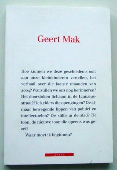 Mak, Geert - Gedoemd tot kwetsbaarheid