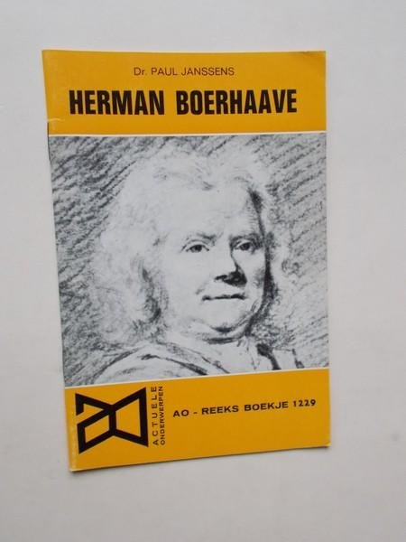 JANSSENS, P., - Herman Boerhaave. Ao boekje nr. 1229.