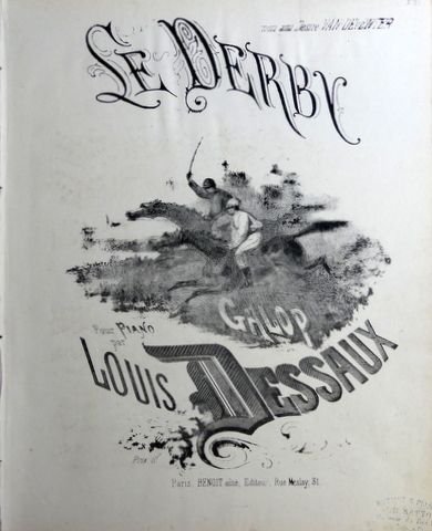 Dessaux, Louis: - Le derby pour piano