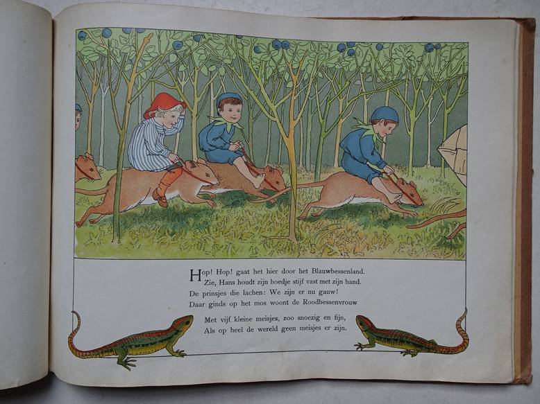 Beskow, Elsa & Johanna Wildvanck. - Hansje in 't Bessenland.