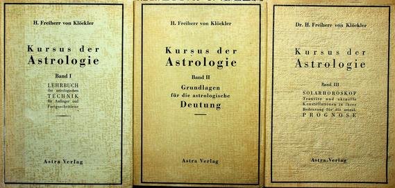 Klöckler, H. Freiherr v. - Kursus der Astrologie