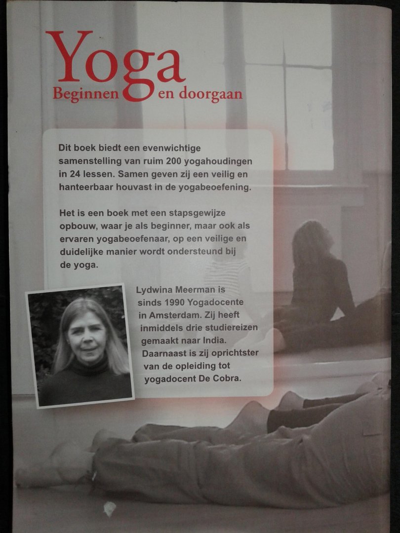 Meerman Lydwina - yoga beginnen en doorgaan