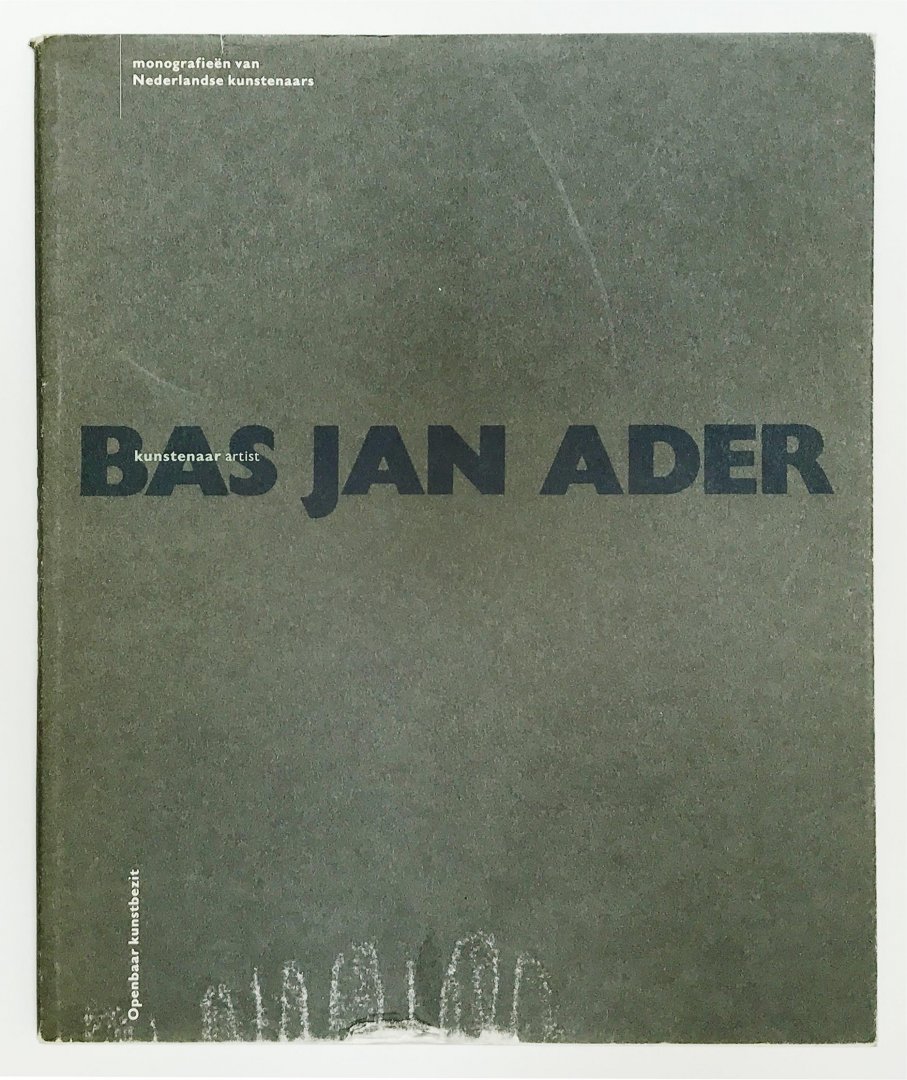 Andriesse, Paul - Bas Jan Ader: kunstenaar/artist