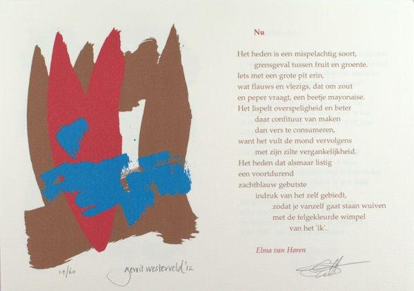 Haren, Elma van. - Nu.