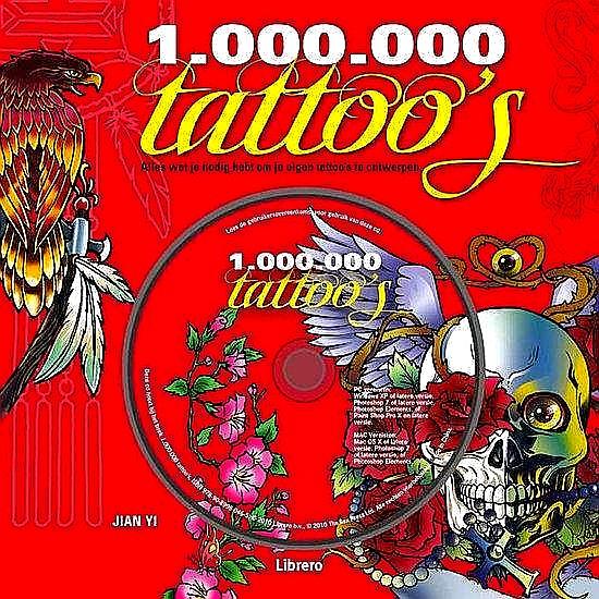 Yi , Jian . & Andrew James . [ ISBN 9789089980465 ] 0421 - 1.000.000 Tattoo'S . ( Alles wat je nodig hebt om je eigen Tattoo's te ontwerpen . ) 1.000.000 tattoo«s biedt prachtige ontwerpen ter inspiratie. Met unieke, op maat gemaakte software ontwerpt u al met enkele muisklikken uw eigen tatoeage, -