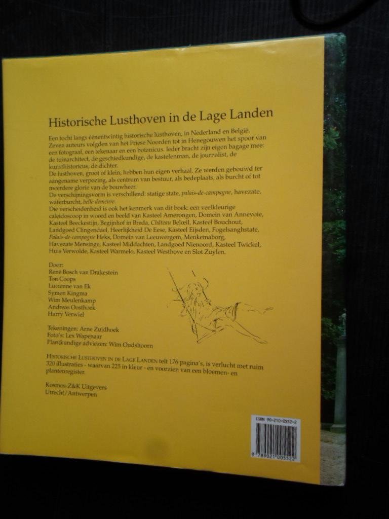 Bosch van Drakestein ea, René - Historische Lusthoven in de Lage Landen