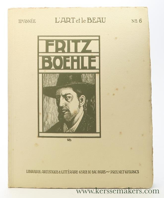 Klein, Rudolf. - Fritz Boehle. L'art et le Beau. Troisième année. Volume VI. 13 dessins sur papier mat de grand luxe, 40 illustrations teintées et 2 gravures.