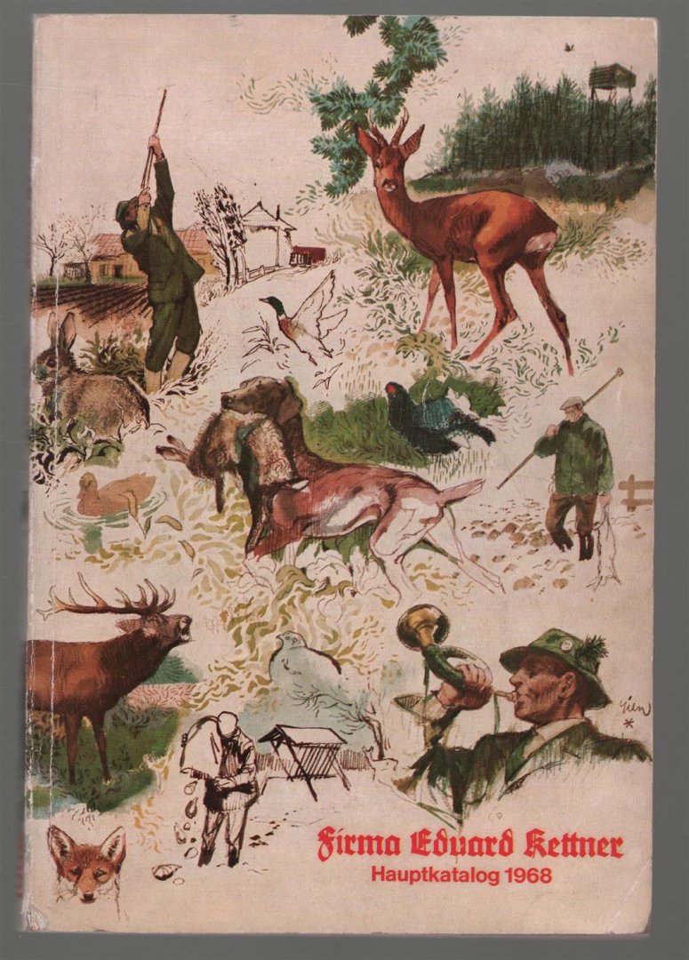 Rien Poortvliet - Firma Eduard Kettner Hauptkatalog 1968