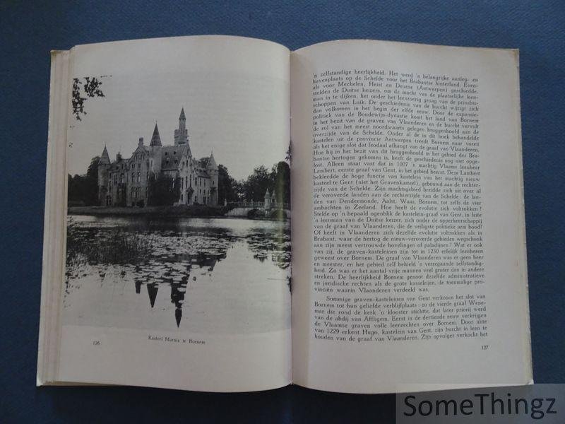 Gypen, Lieven. - Krans van kastelen in de provincie Antwerpen. Met 21 illustraties door Niklaas Van Loock.