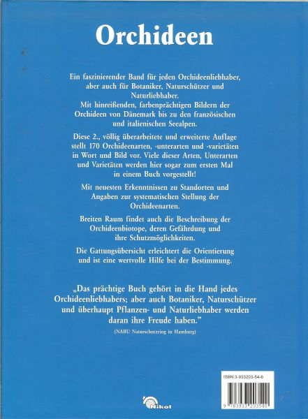 Presser, Helmut - Orchideen, die Orchideen Mitteleuropas und der Alpen ..  een boek om in te grasduinen dus uren Orchideeën plezier