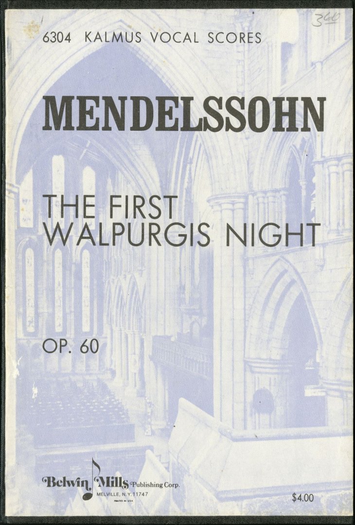 Mendelssohn - THE FIRST WALPURGIS NIGHT op.60