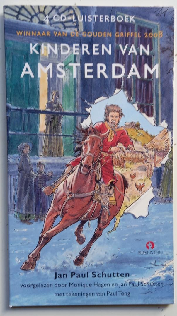 Schutten, Jan Paul - Kinderen van Amsterdam (Luisterboek: 4 CD's)