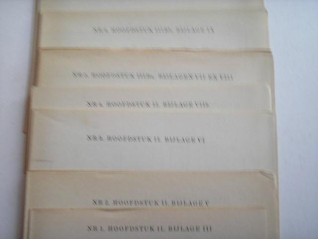 samengesteld - Overzicht der werkzaamheden v/h MILITAIR GEZAG gedurende de Bijzondere Staat van Beleg 14 september 1944 - 4 maart 1946