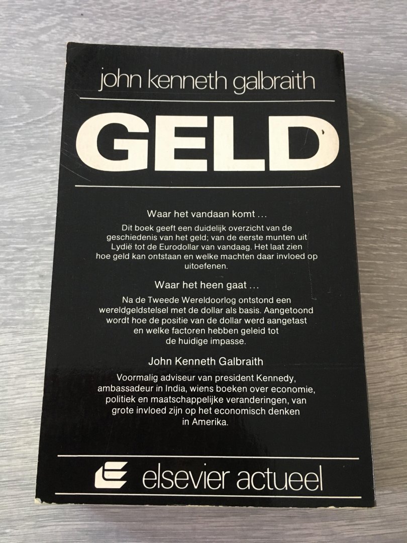 Galbraith - Geld